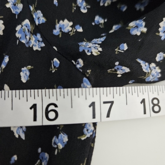 Madewell Ruffle-Sleeve Tie-Waist Jumpsuit in Baby's Breath Sz XS - Picture 7 of 11